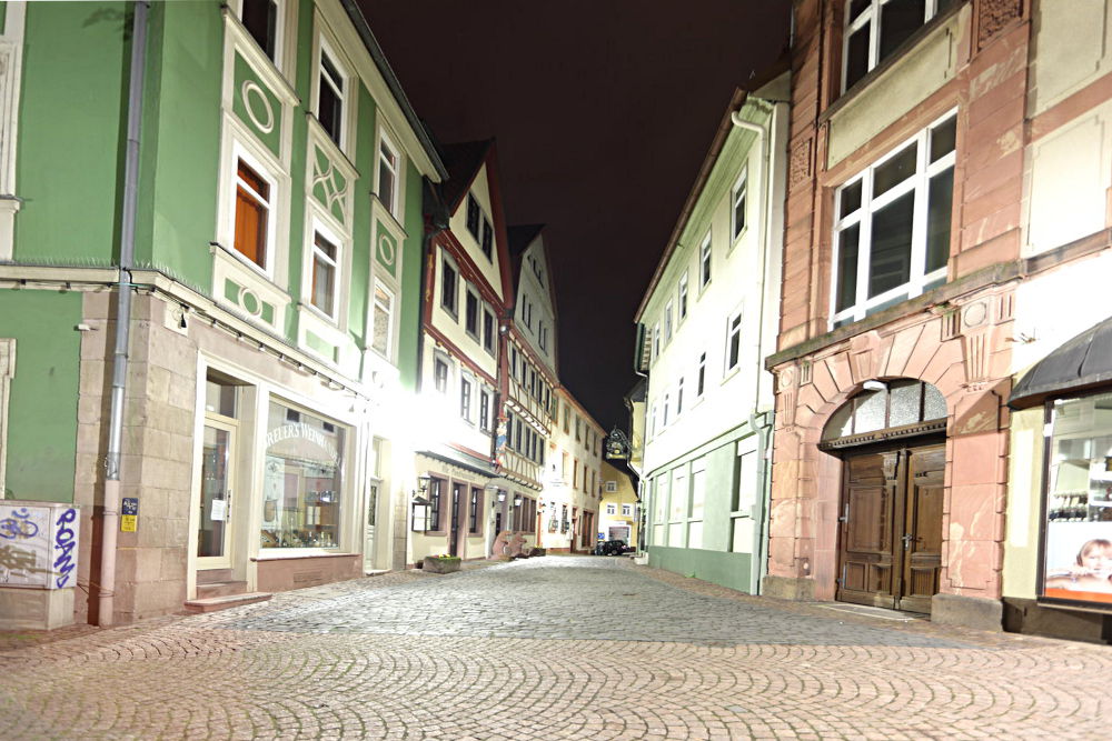 Fulda bei Nacht - Barockviertel