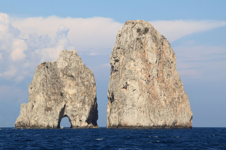 Felsen vor Capri