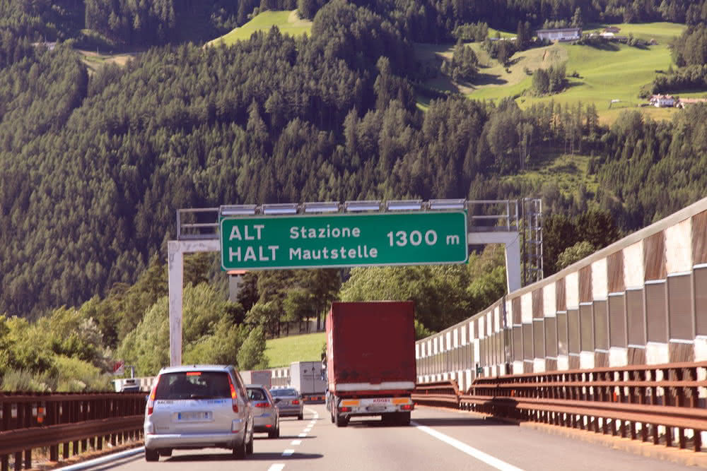 Italiens Autobahnen haben Mautpflicht